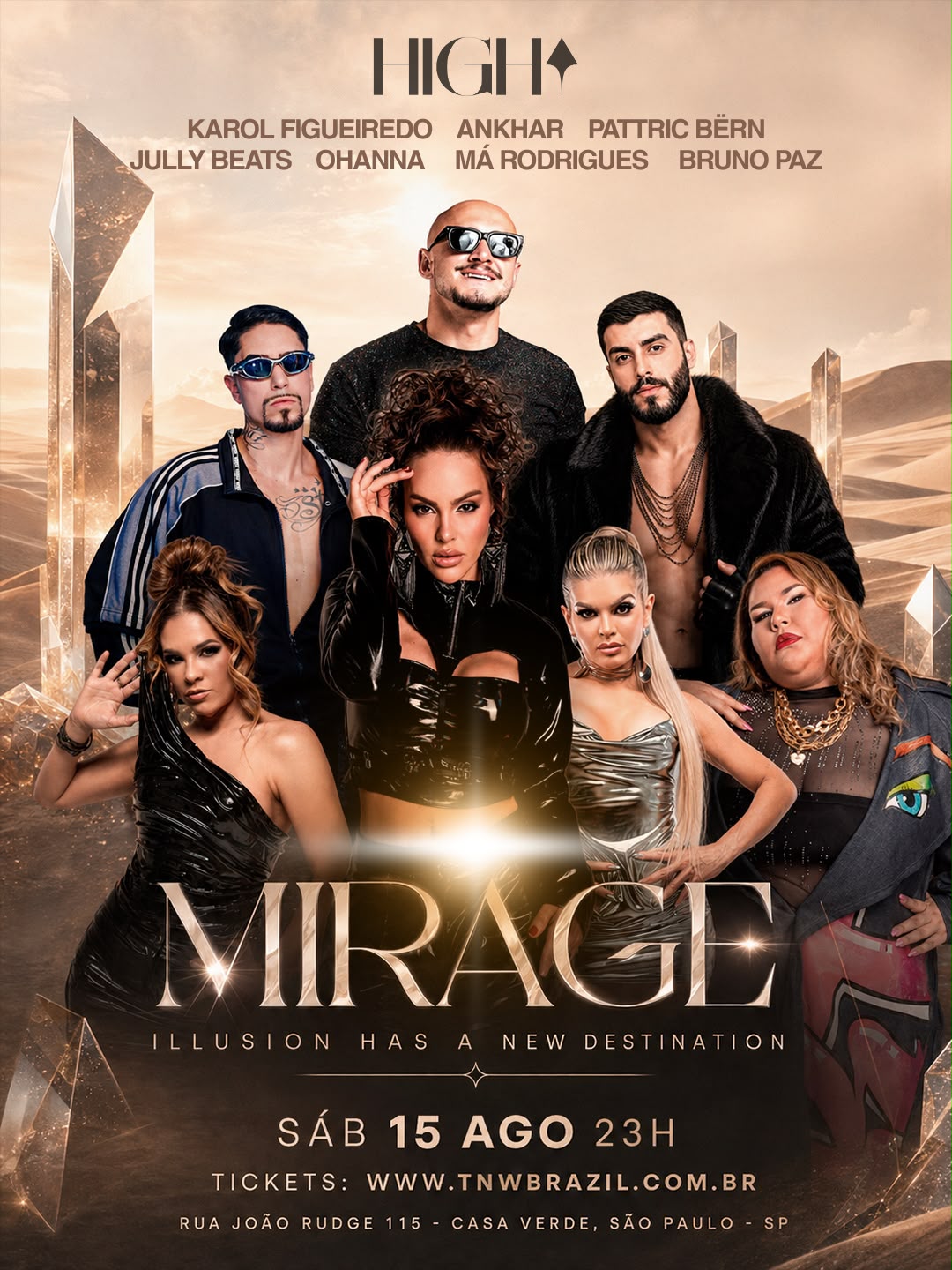 Flyer Mirage — High Club